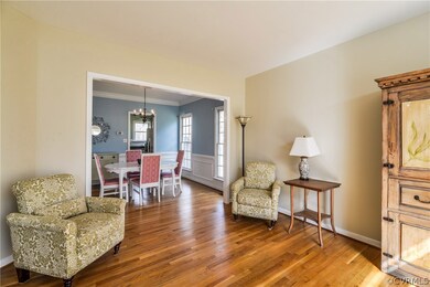 Living Room open to Dining Room