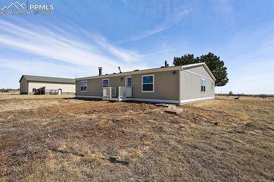 View of rear view of property