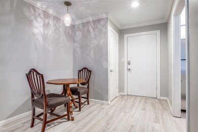Bright and airy entryway.