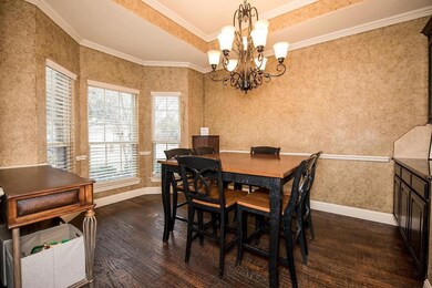 Beautiful formal dinning room with gorgeous built-ins