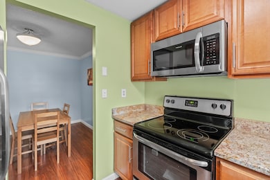 Flows easily into the dining area.