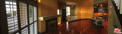 Panoramic living room view