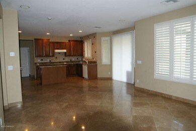 View of Kitchen and Eat in Area from Fam