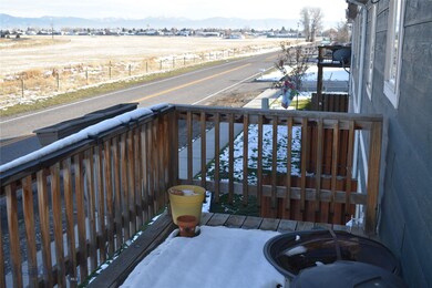 View from balcony.