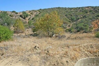As seen from Santiago Canyon Road
