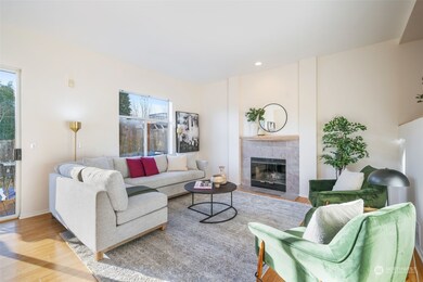 Spacious living room