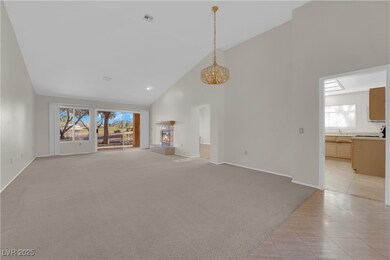 Unfurnished living room featuring visible vents, h