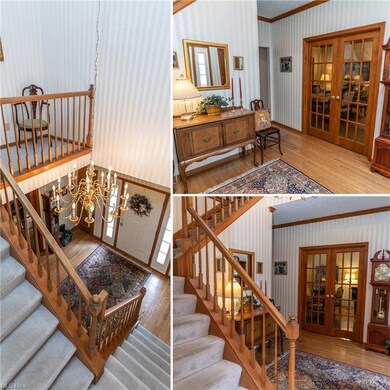 2 Story Foyer, Split Staircase, Hardwood Floors, Crown Moldings, Twin Closets * French Doors lead you to Living Room/Music Room/Office ...