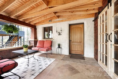 Covered Front Porch for Relaxing