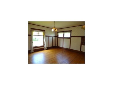 Dining Area. This dining room is huge, has a stain