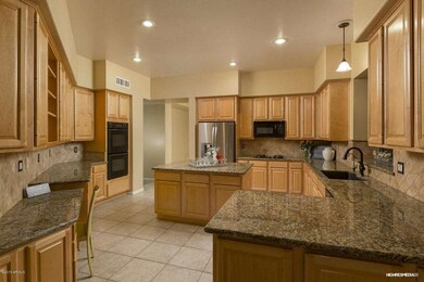 Island Kitchen with Granite