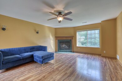 Living Room w/ Gas Fireplace