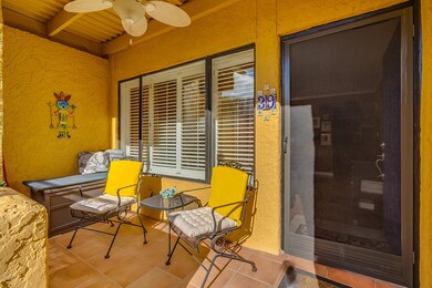 Patio entrance