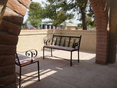 Front Yard seating area