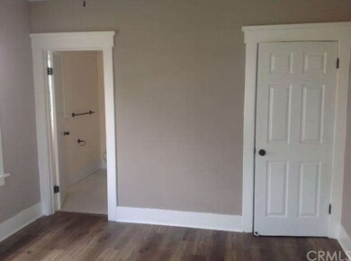 view into master bathroom and walk-in closet