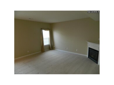 Nice size family room open to kitchen.  Perfect fo