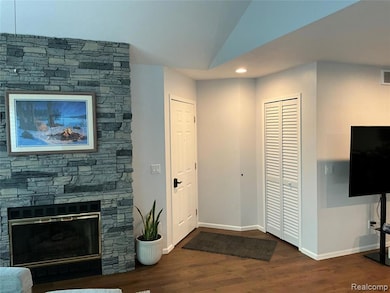 Interior main entrance to great room