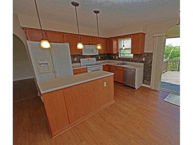 1st Floor Plan. Large, Open Center Island Kitchen