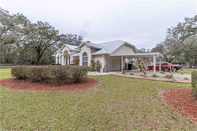 Main home with garage & carport