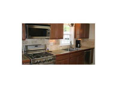 Stainless appliances, granite, maple cabinets, upd
