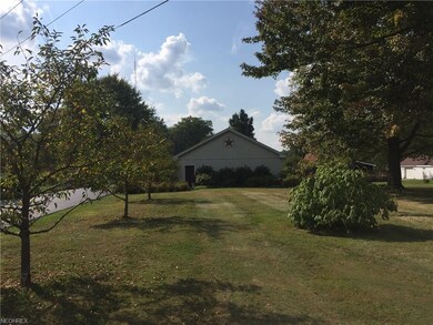 Street view of garage