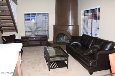 Living Room and Fireplace