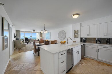 GULF VIEW FROM KITCHEN