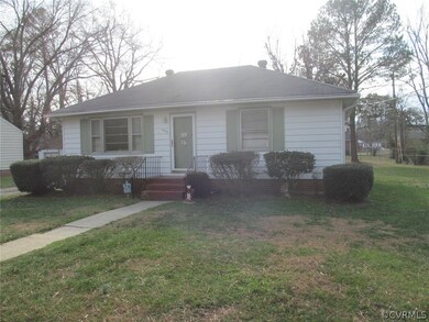 Front right view of aluminum siding and trim