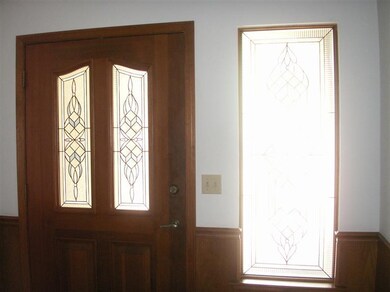 Front door.