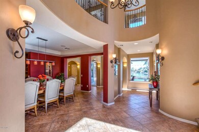 Front Entry to Formal Dining & Lake