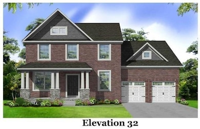 Madison Elevation 32. Photo is a rendering. Not ac