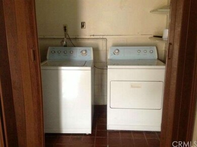 Washer and dryer included.