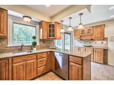 Kitchen. The updated kitchen with top-of-the-line 