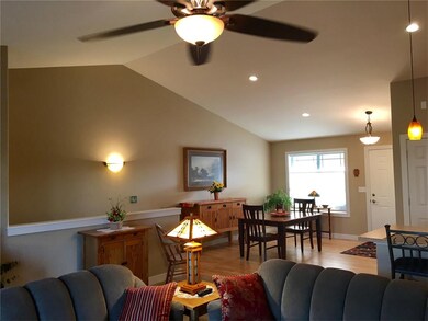 Great room style home with vaulted ceiling and upg
