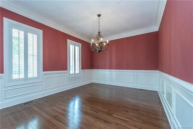 Formal Dining Room/Office overlooks the Front Porc