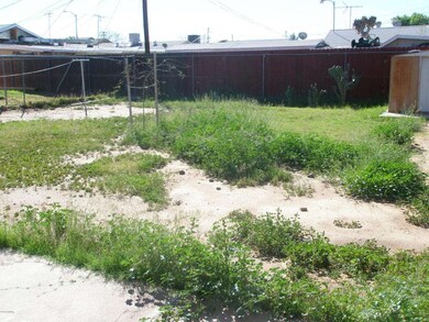 big back yard not much TLC needed