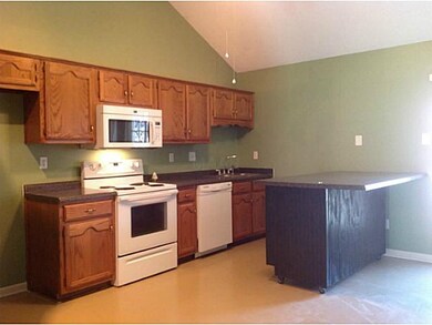 Another Great Picture of the Kitchen. Tall Vaulted