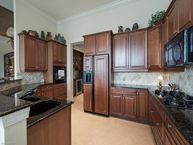 Upgraded Built-in Appliances in the Open Kitchen