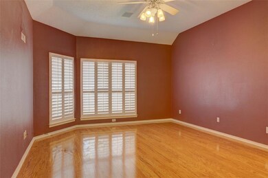 Large master bedroom.  Bring the King size bed and