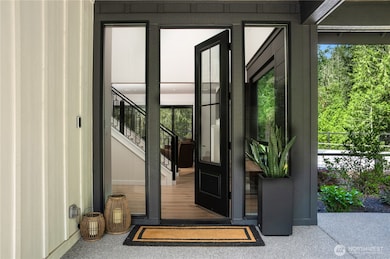 Welcome, let the light in with glass door & sidelights