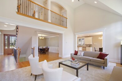 Open concept throughout first floor and to upstair