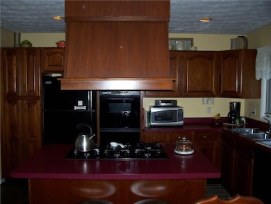 View of breakfast bar from dining room.