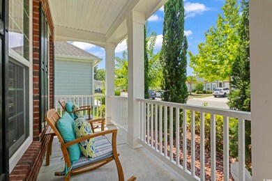 Balcony with covered porch