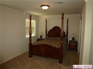 Spacious Master Bedroom with a view of Living area