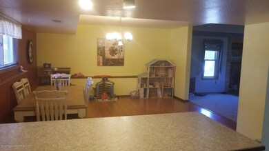 Dining from kitchen