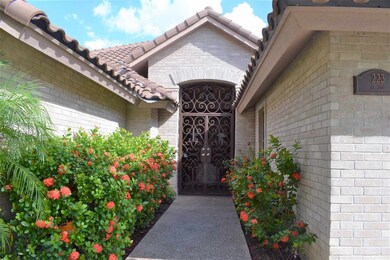 Front Walkway with Gated Entrance