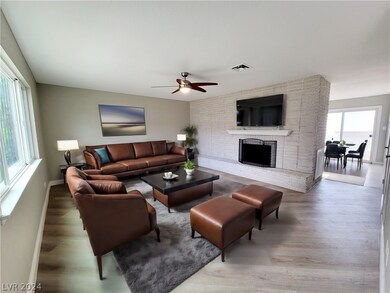 Virtually Staged WITH WOOD BURING FIREPLACE