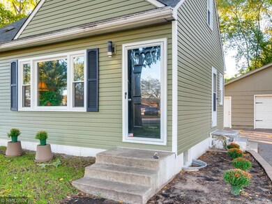 Front of the house with new siding!