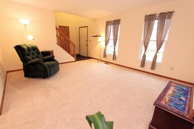 Living room, dining room view