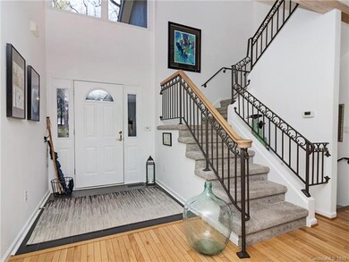Open foyer is warm and inviting!